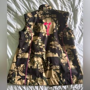 Bow Chic Womens Hunting Vest Size Medium